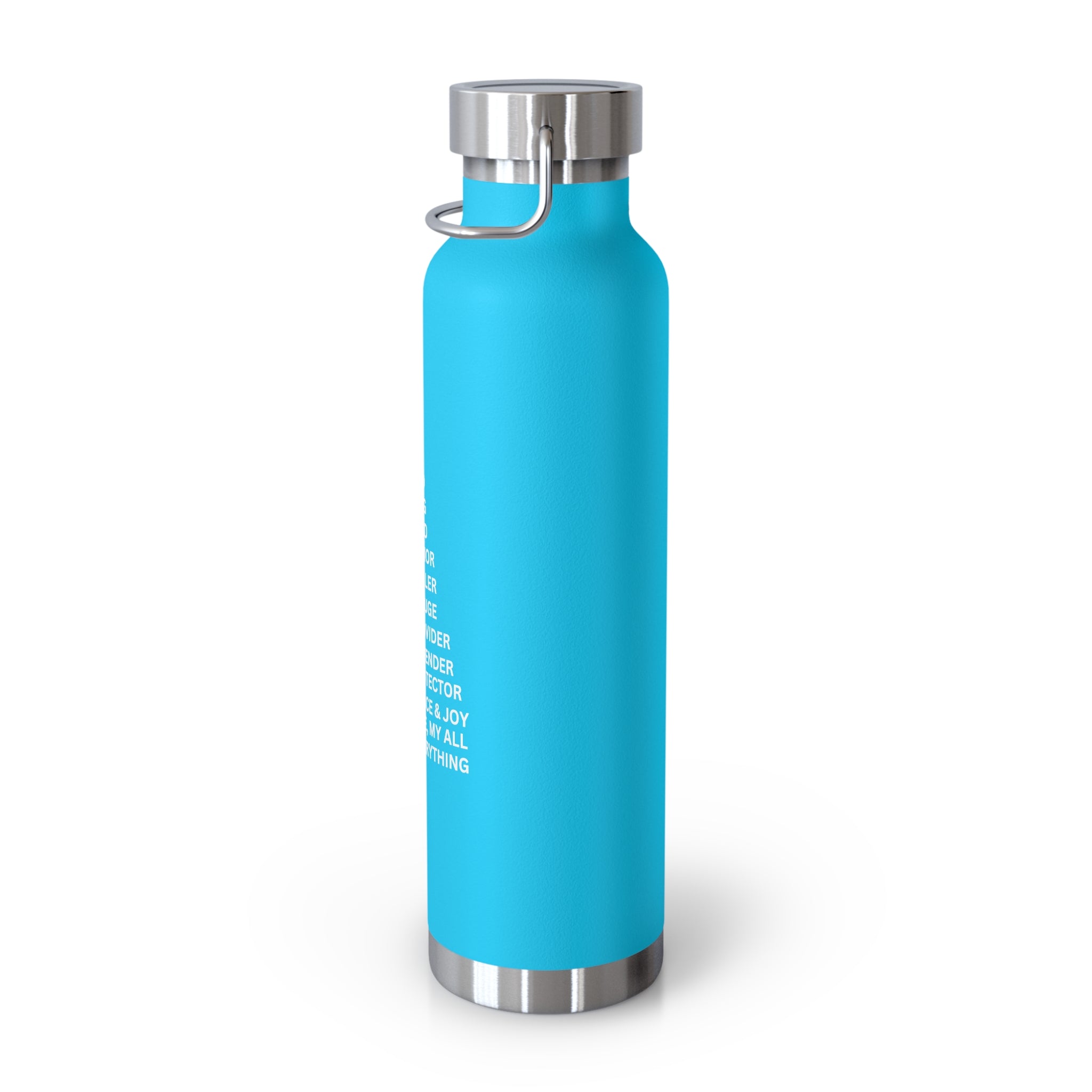 Christian JESUS IS 22oz Insulated Water Bottle - White
