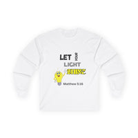 Let Your Light Shine Long Sleeve Tee