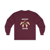Puzzle Piece Hands Awareness Shirt - White