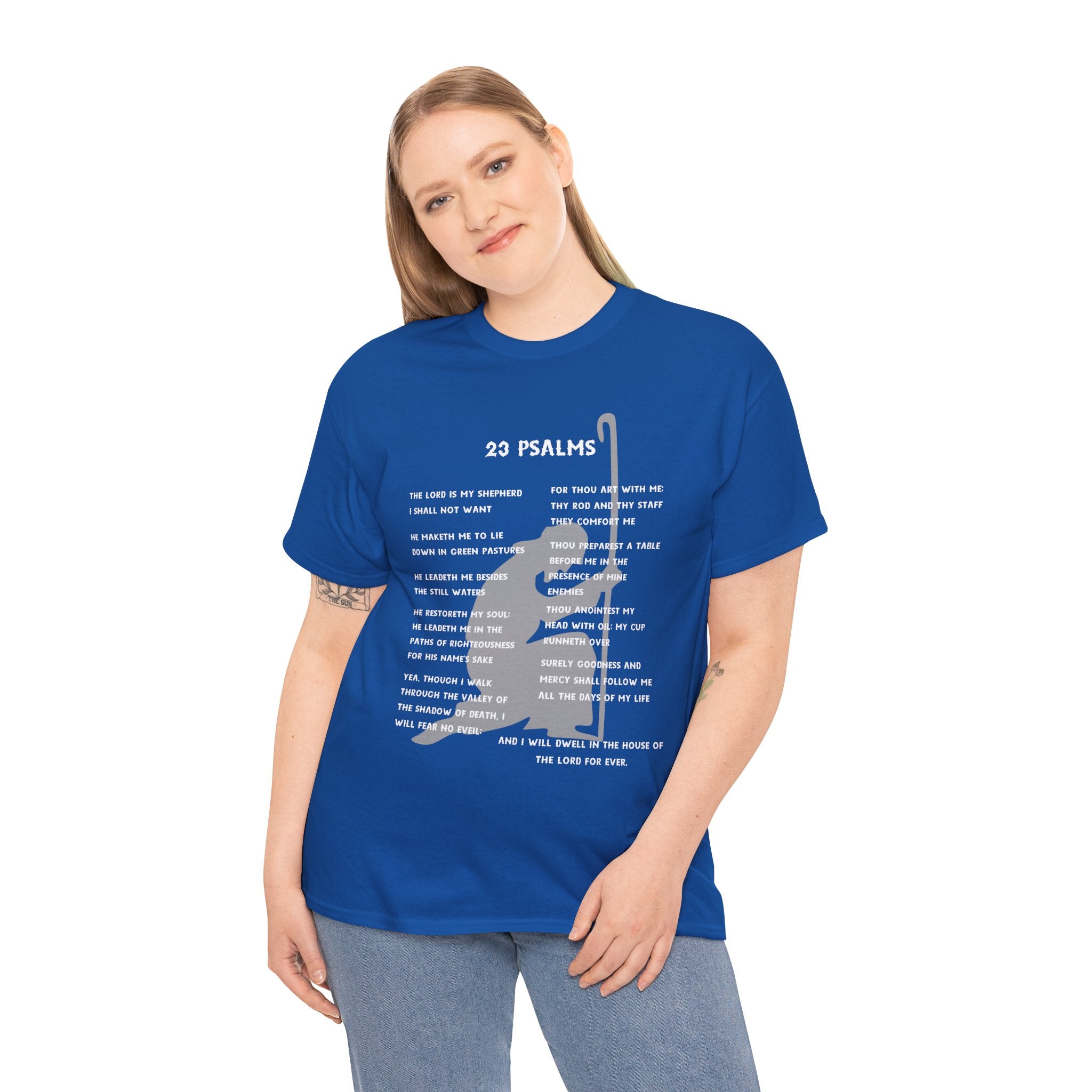 23 Psalms Tee - White