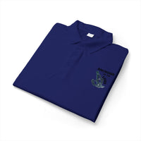 Anchored In The Lord Polo - Black