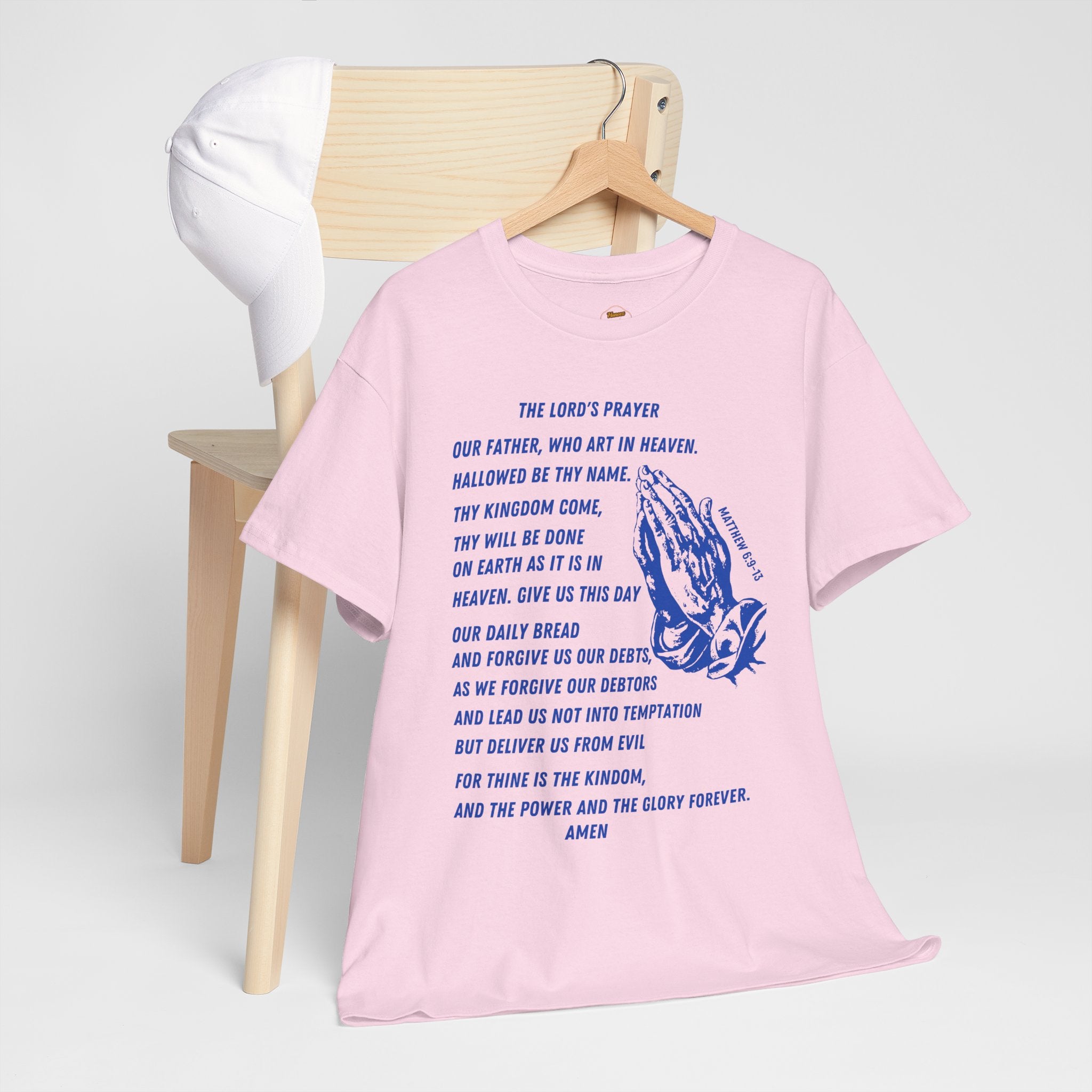 The Lord's Prayer T‑Shirt - Blue