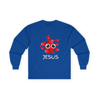 Eye Love Jesus Long-Sleeve - White