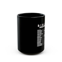 Bible Emergency Numbers Black Coffee Mug (11oz/15oz)
