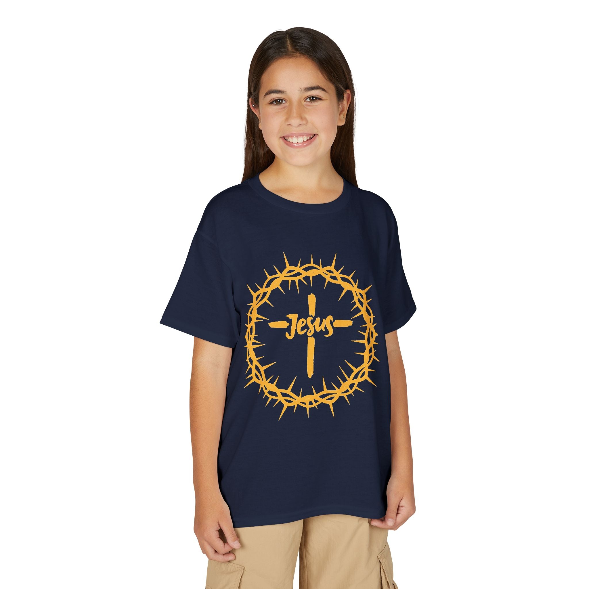 Jesus Crown of Thorns Youth T-shirt