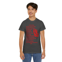 The Lord's Prayer T-Shirt - Red