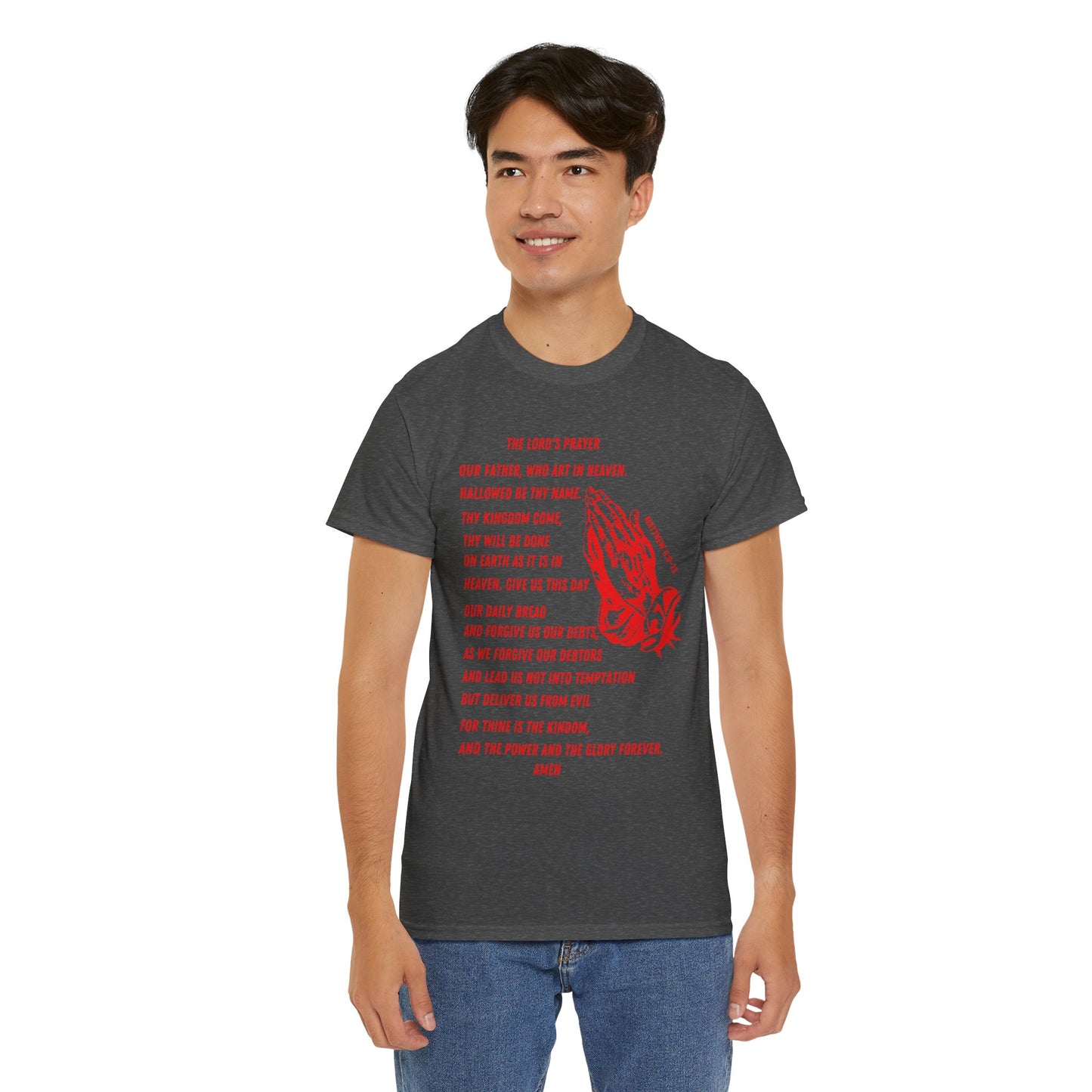 The Lord's Prayer T-Shirt - Red