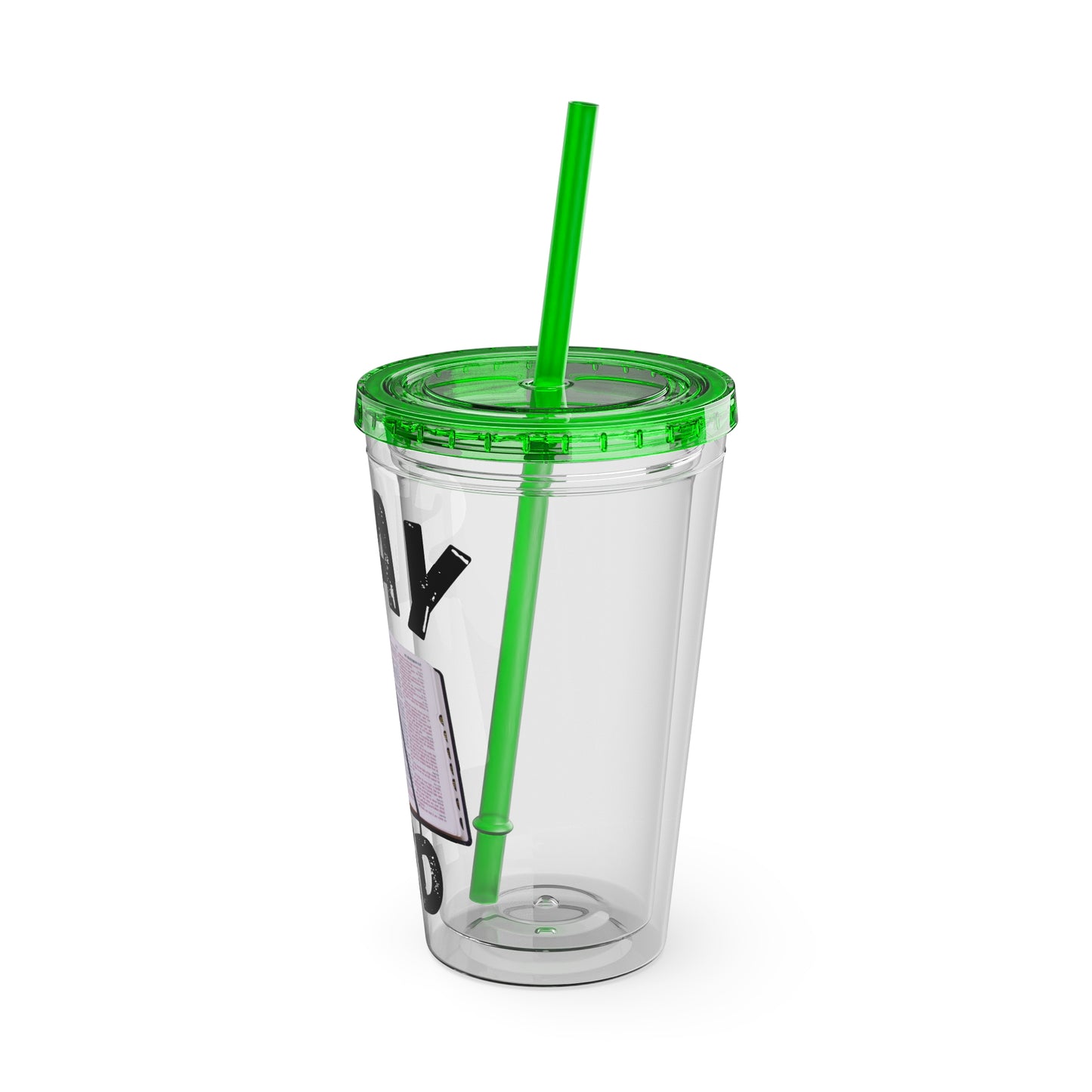 Stay Fed 16oz Tumbler with Straw