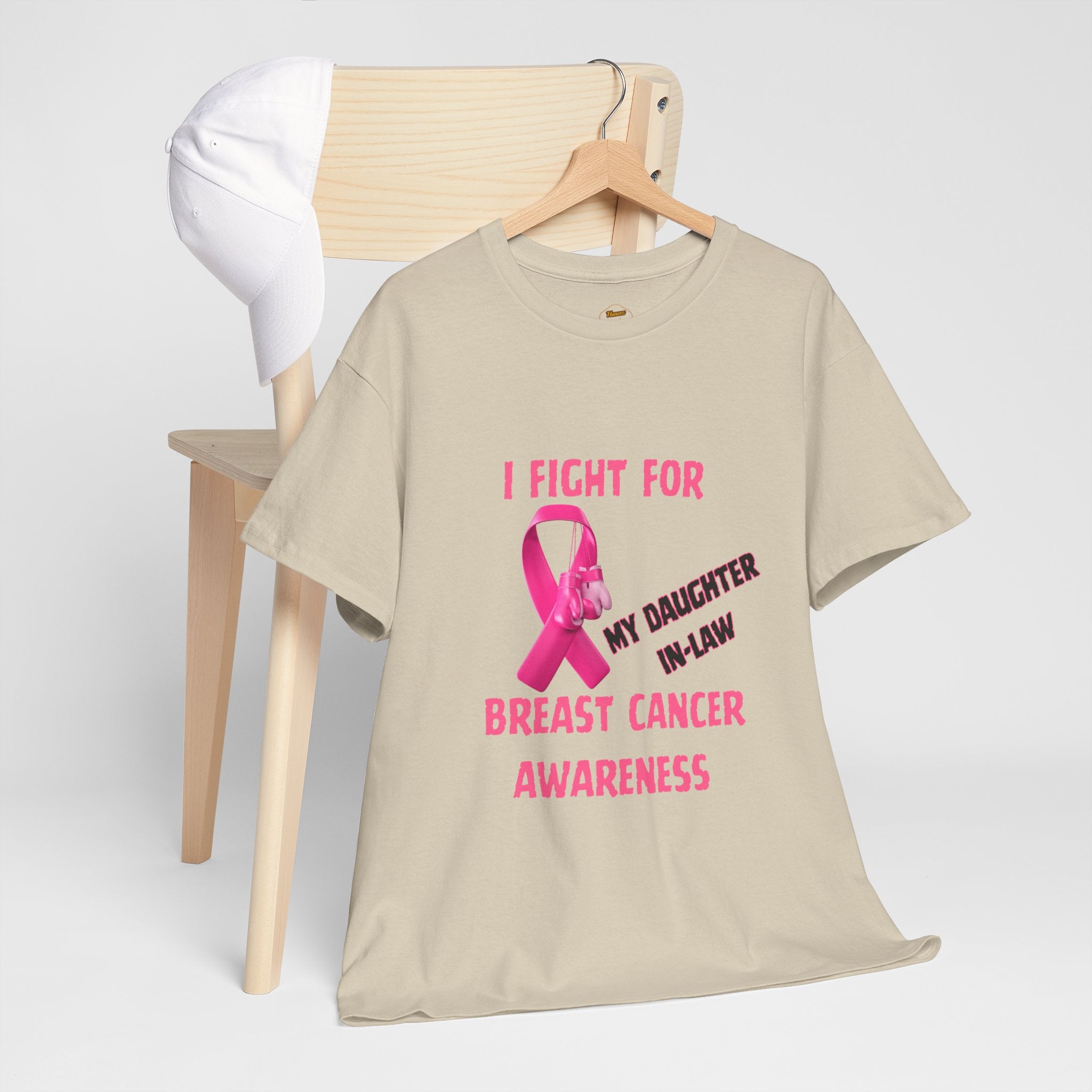 I Fight For My Daughter In-Law Pink Ribbon Tee