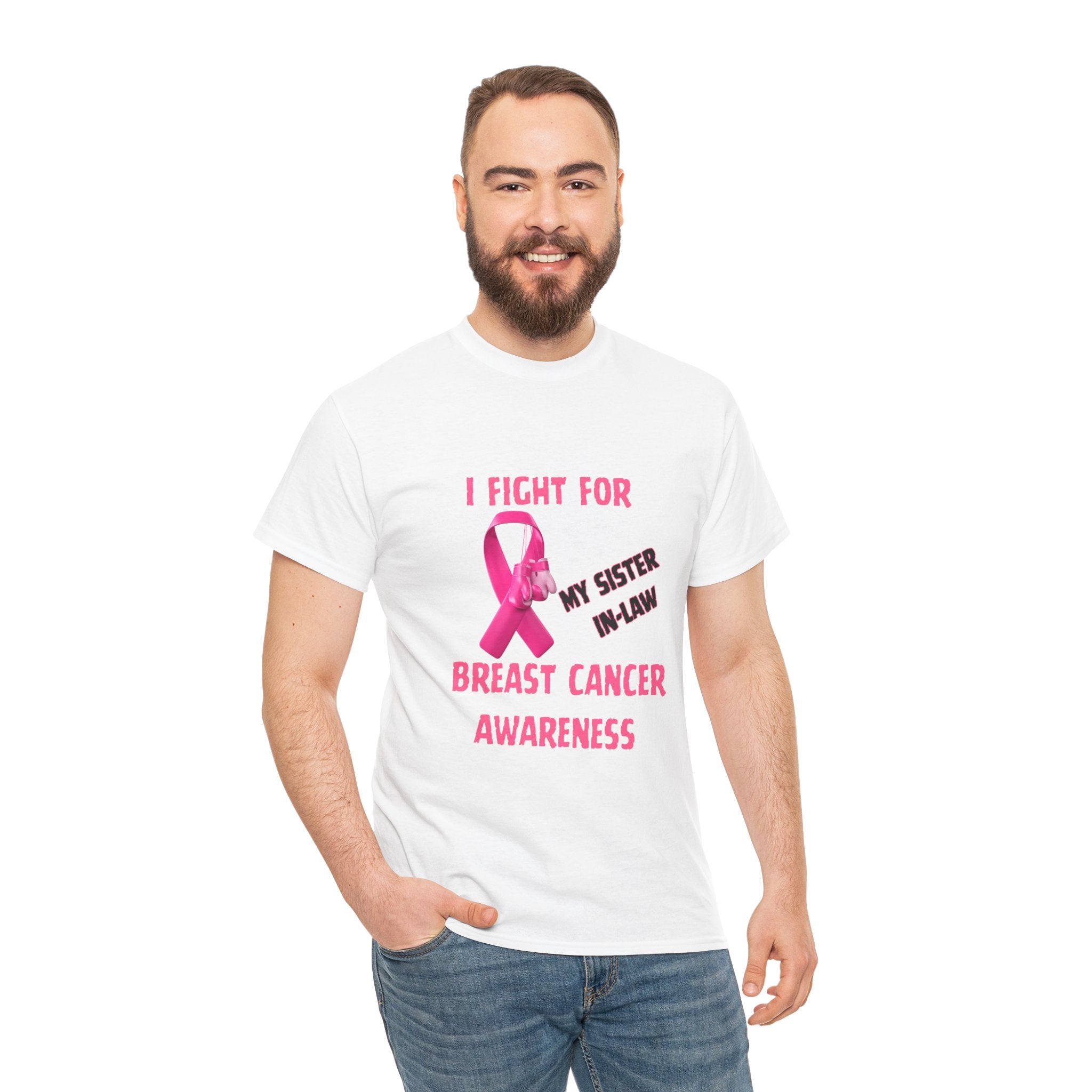 I Fight For My Sister-In-Law Pink Ribbon Shirt