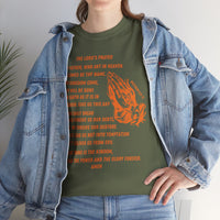 The Lord’s Prayer T-Shirt - Orange