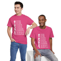 Christian JESUS IS T-shirt - White