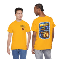 PUSH: Pray Until Something Happens Front/Back Tee - Hands