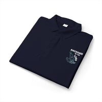 Anchored in the Lord Polo - White