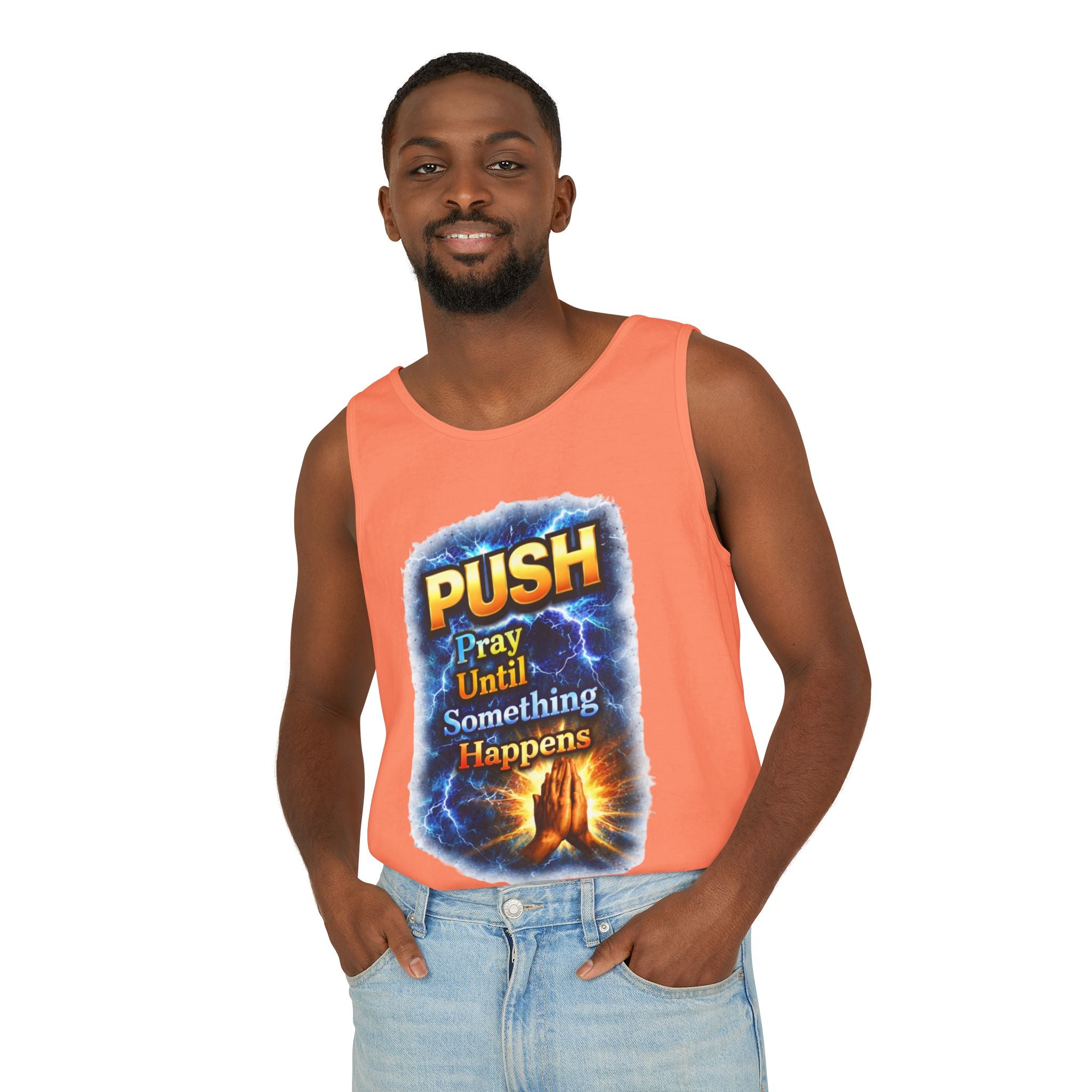 Push: Pray Until Something Happens Tank - Hands