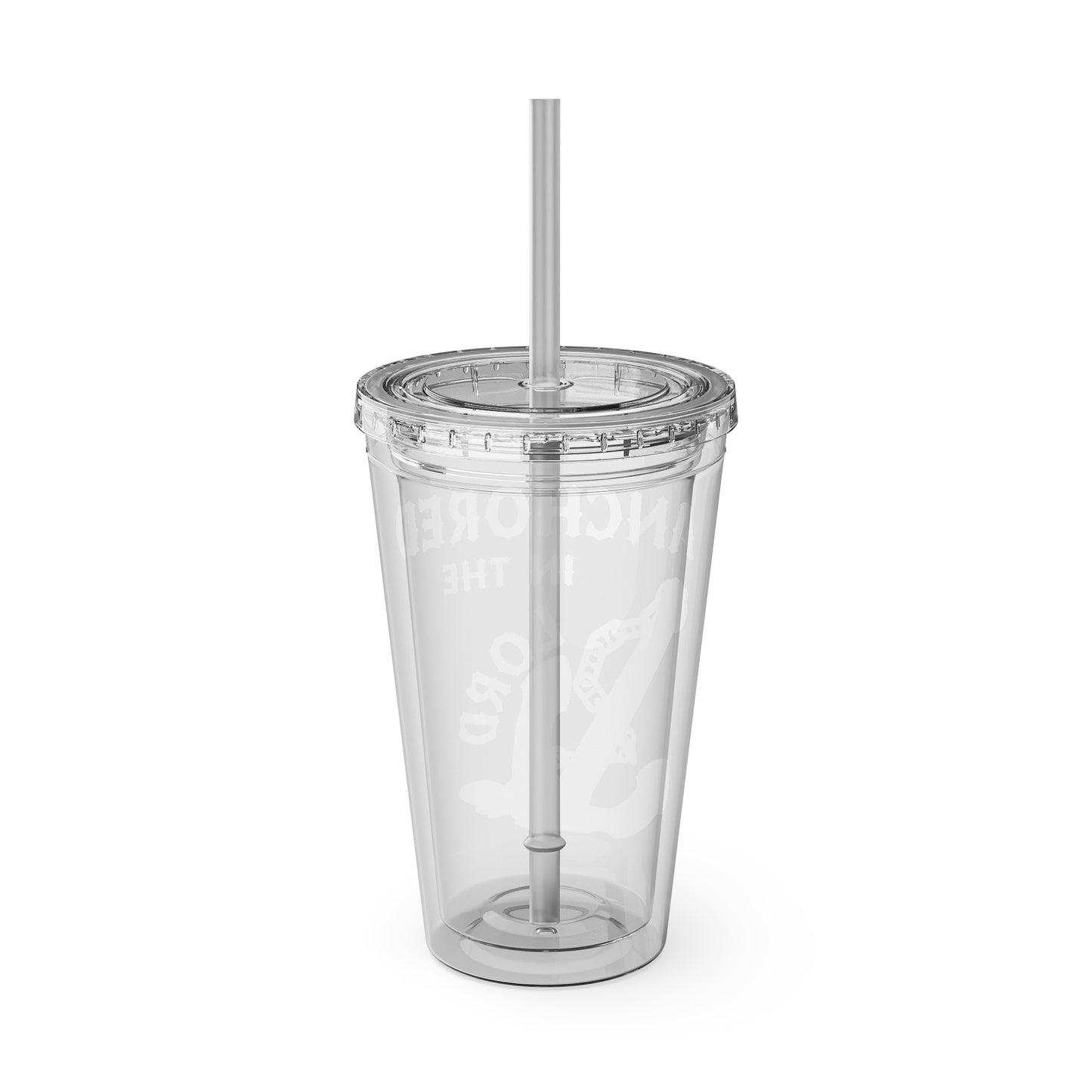 Anchored in the Lord 16oz Tumbler with Straw