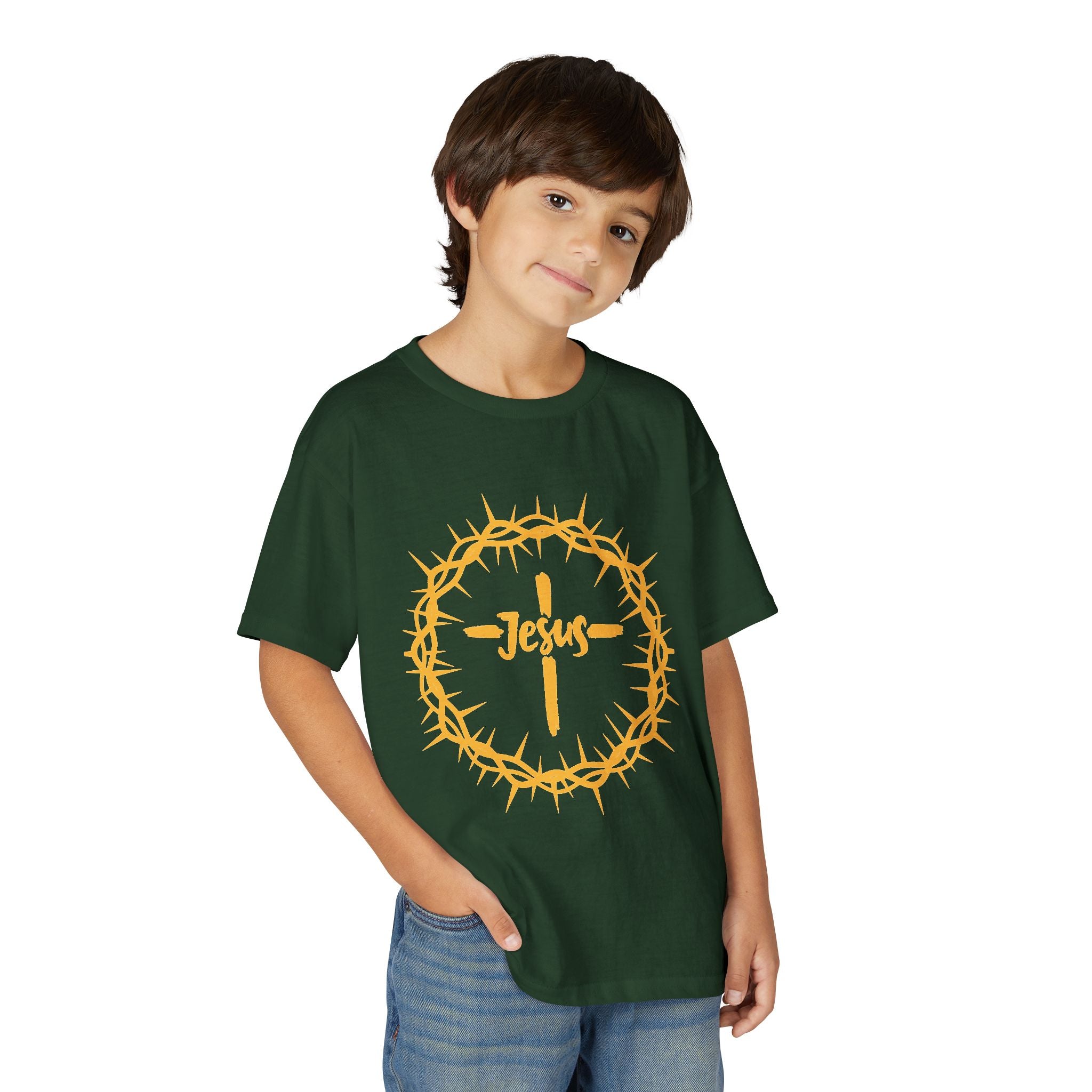 Jesus Crown of Thorns Youth T-shirt