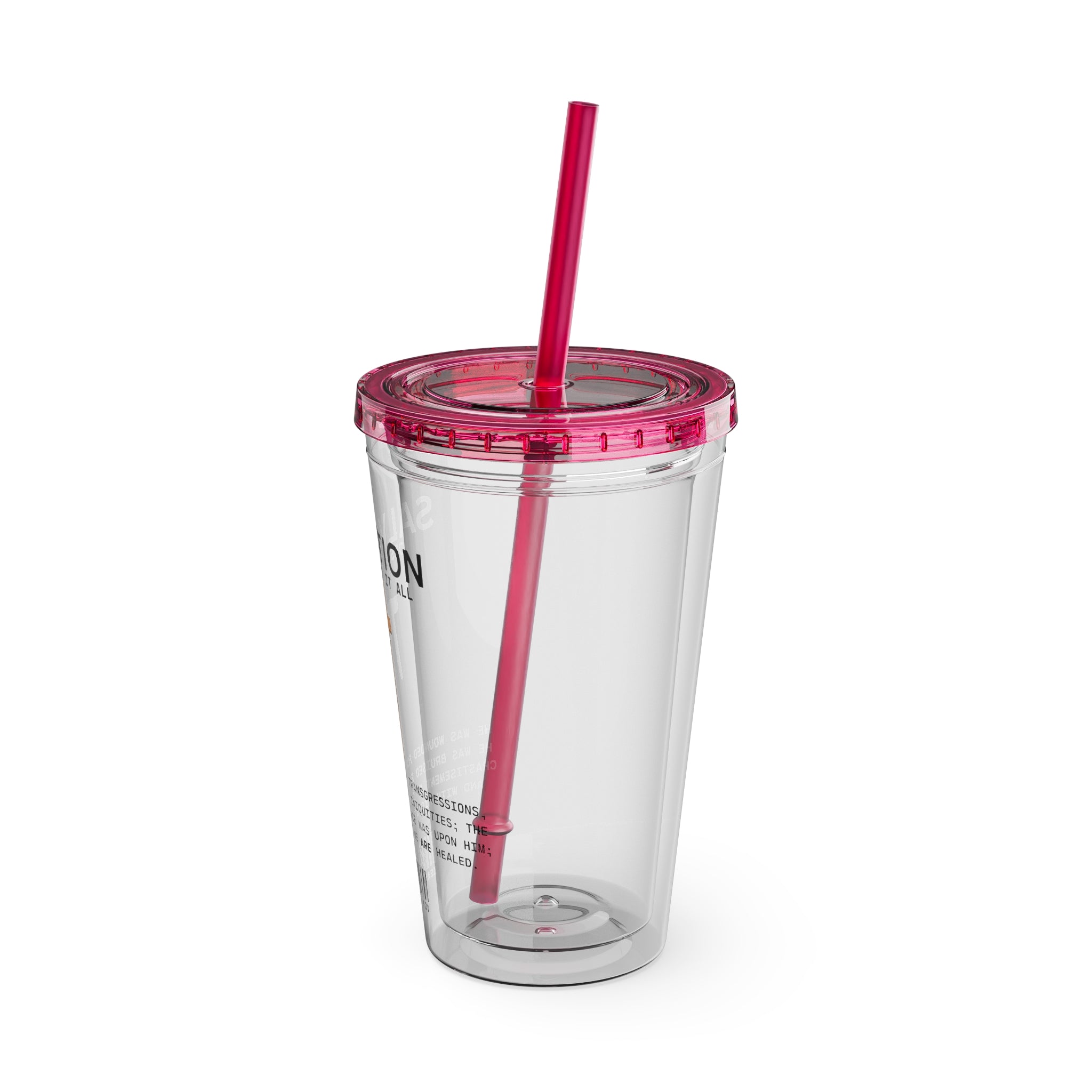 Salvation - Jesus Paid 16oz Tumbler with Straw