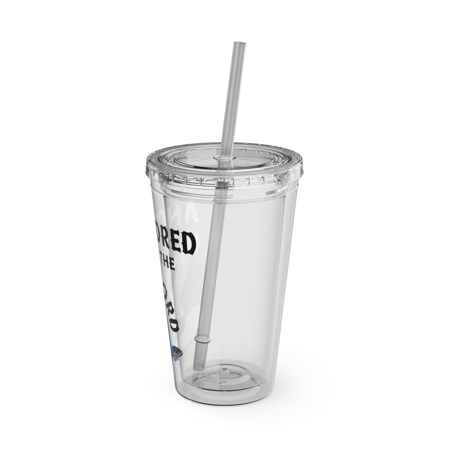 Anchored in the Lord 16oz Tumbler with Straw