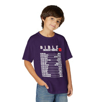 Bible Emergency Numbers Youth T-Shirt — White