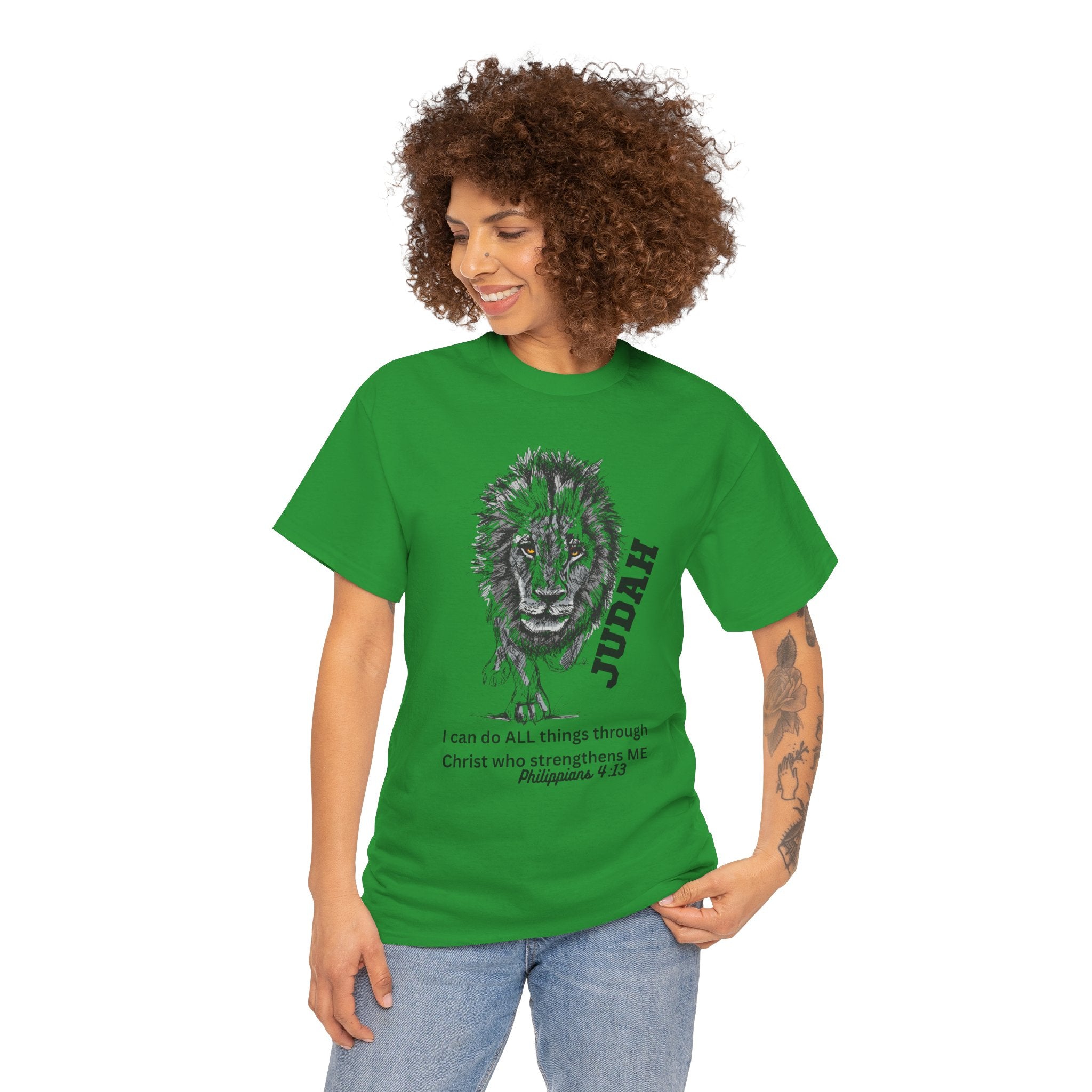 Lion of Judah – ‘I Can Do All Things’ Philippians 4:13 Tee