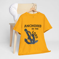 Anchored in the Lord T-Shirt - Black