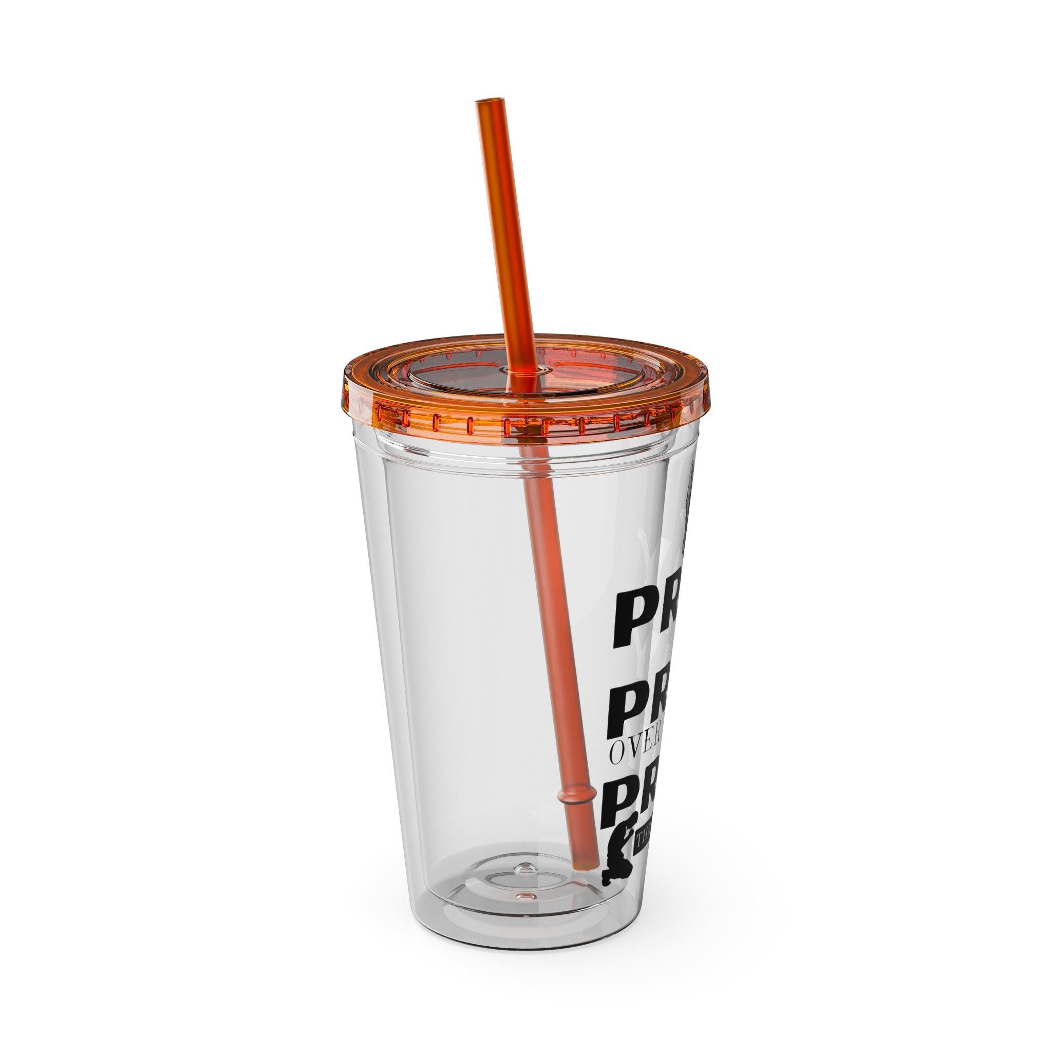Pray On It 16oz Tumbler with Straw