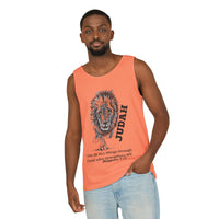 Lion of Judah Tank Top - 'I Can Do All Things' Philippians 4:13
