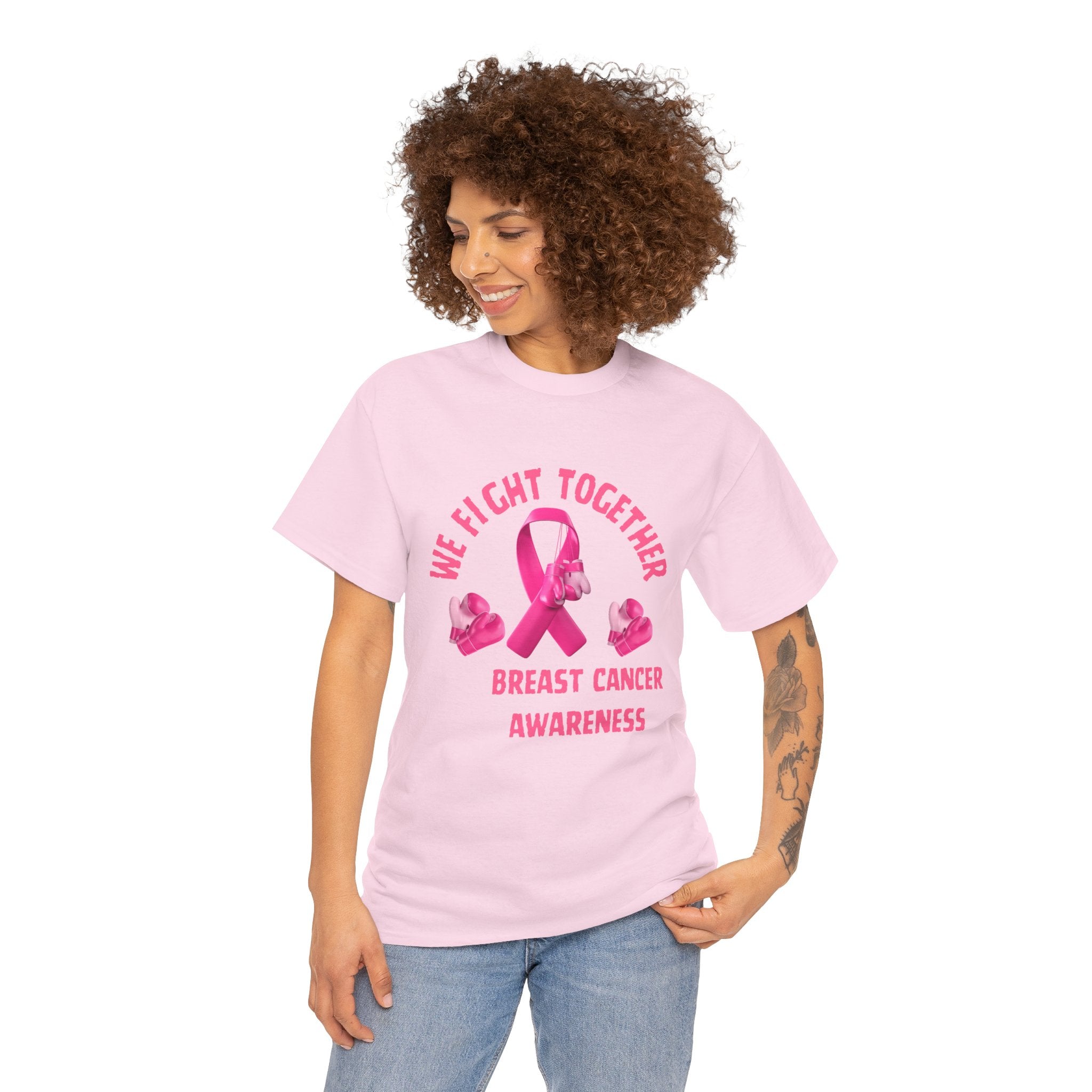 We Fight Together Breast Cancer Awareness Tee