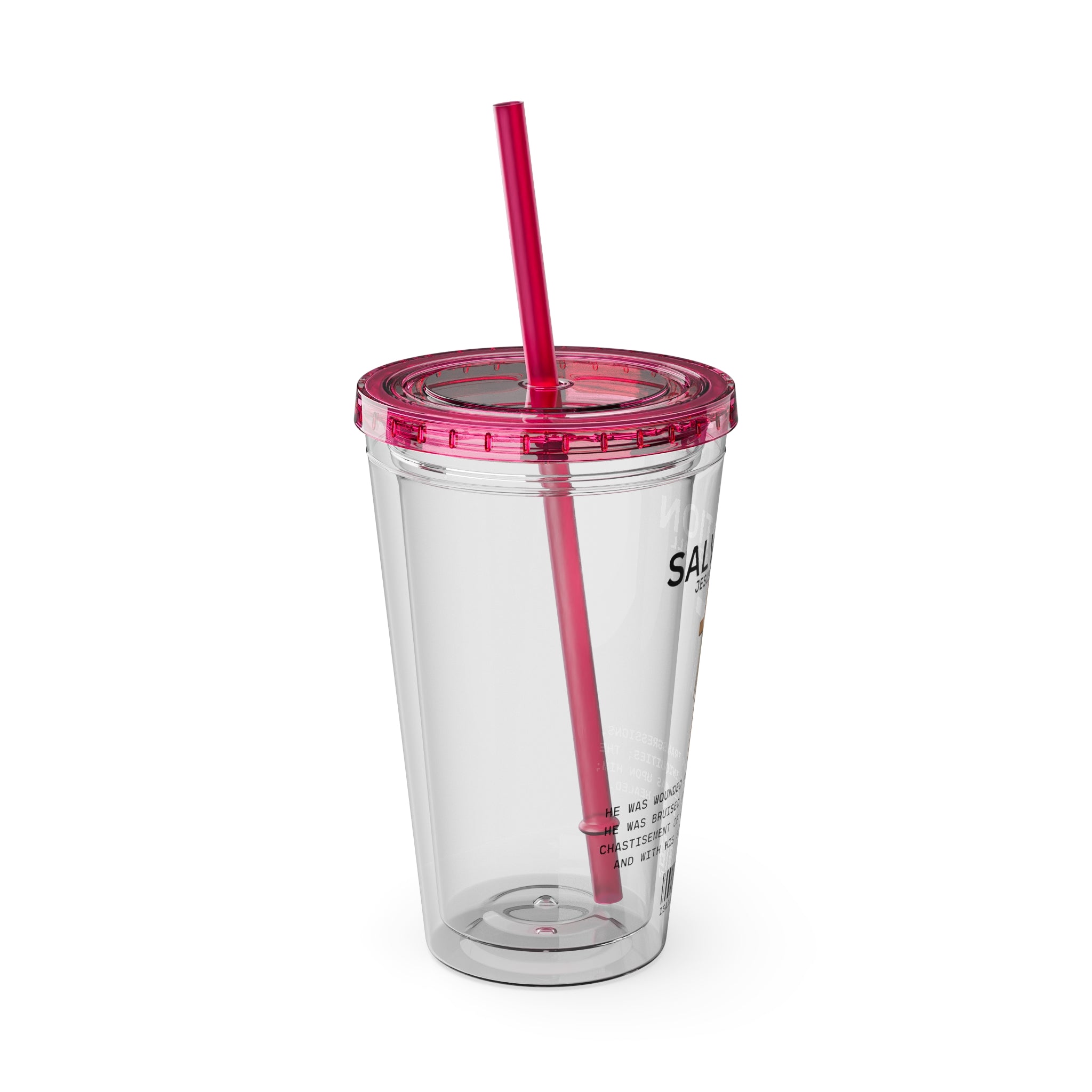Salvation - Jesus Paid 16oz Tumbler with Straw