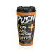 Push: Pray Until Something Happens Stainless Steel Orange Travel Mug