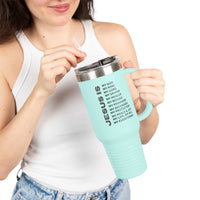 Christian JESUS IS Insulated Travel Mug, 40oz Black