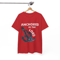Anchored in the Lord T-Shirt - White