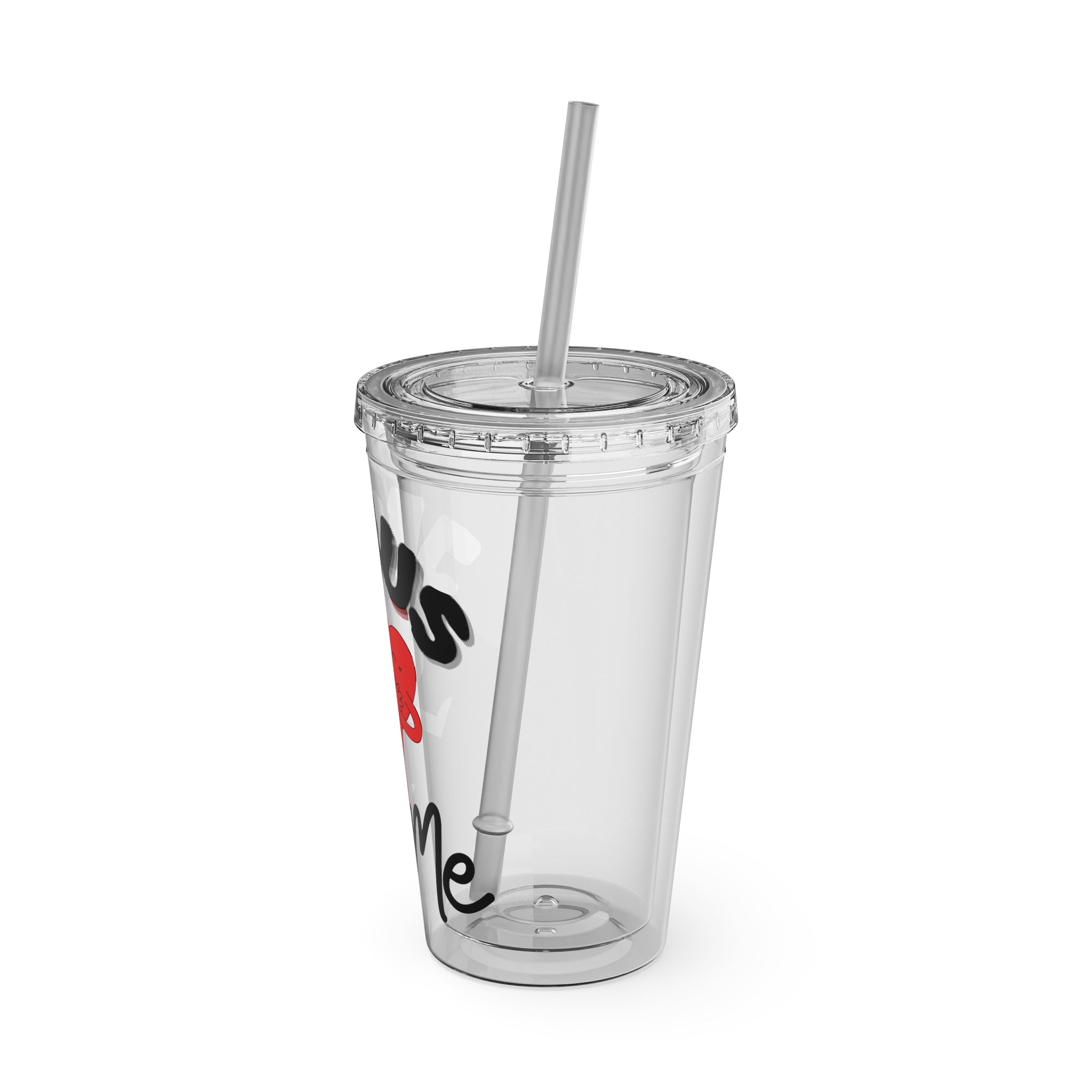 Jesus Loves Me 16oz Tumbler with Straw