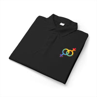 Female Rainbow Symbols Polo Shirt