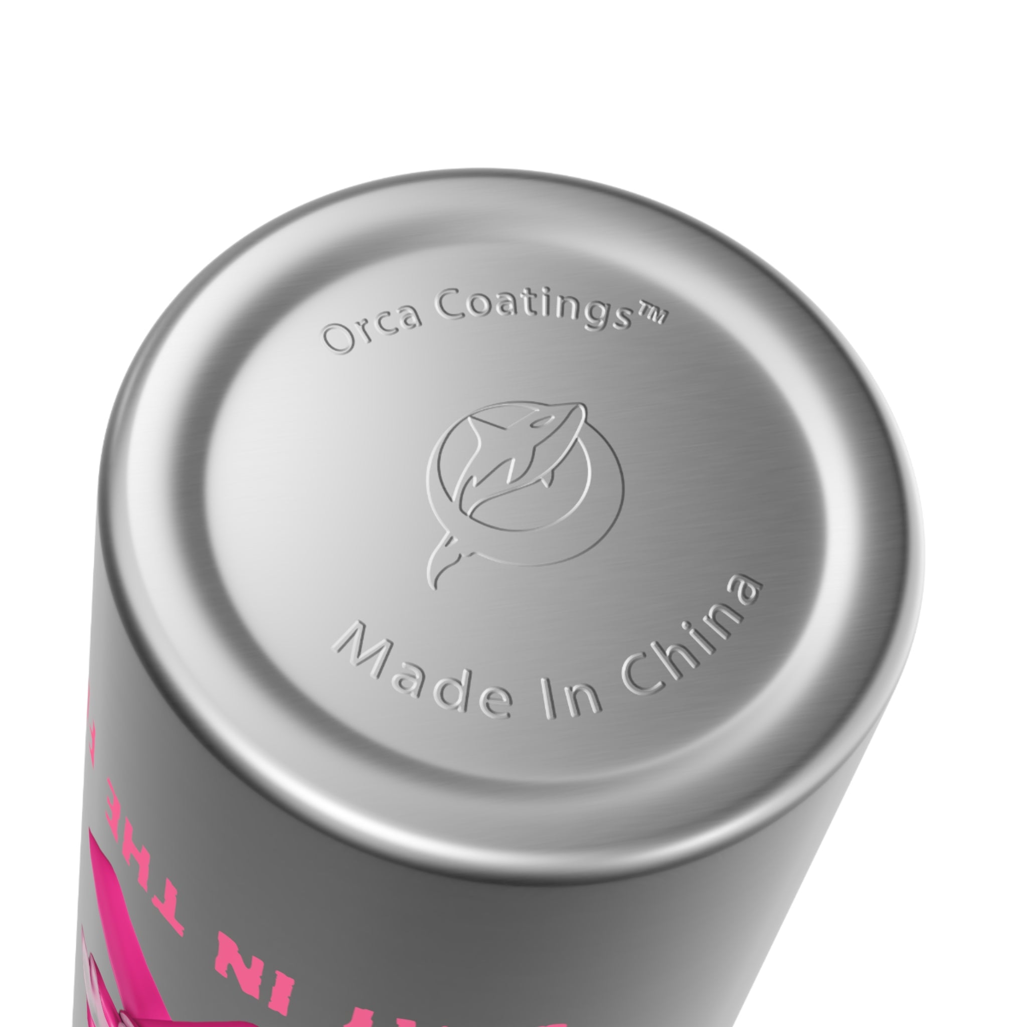 Breast Cancer Awareness 20oz Stainless Steel Water Bottle with Straw