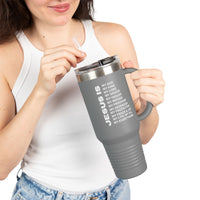 Christian JESUS IS Insulated Travel Mug, 40oz White