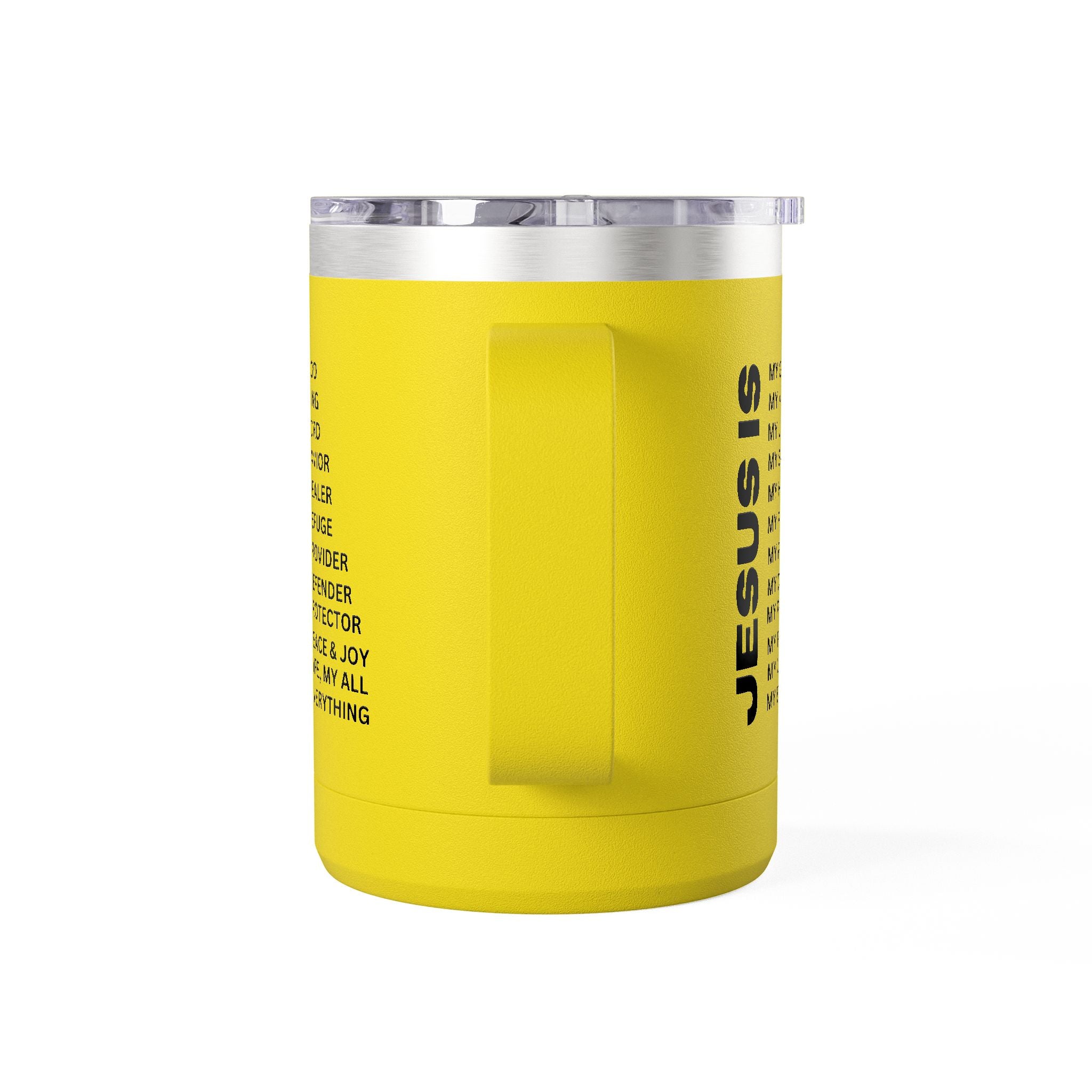 Christian Jesus Is 15oz Tumbler - Black