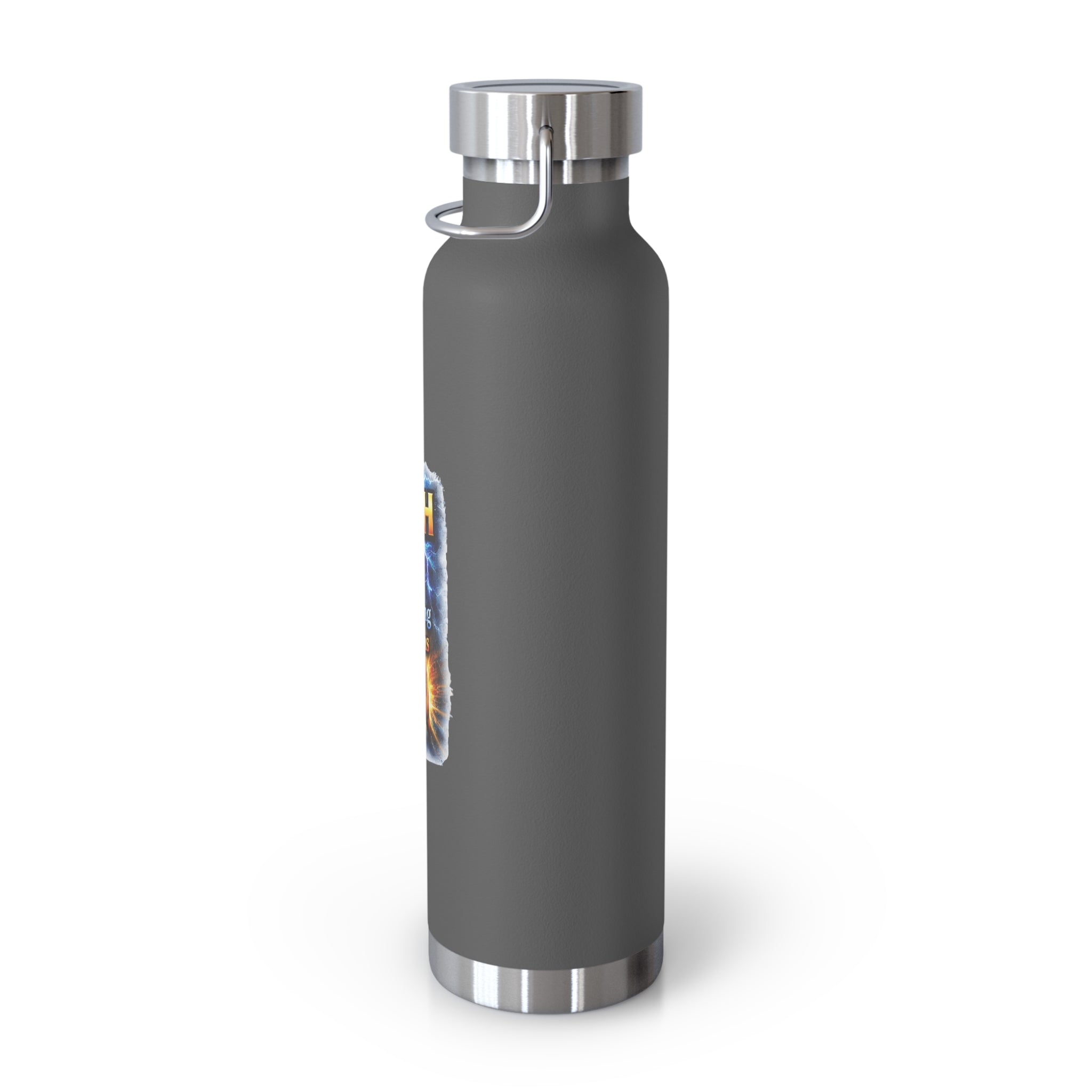 “Push: Pray Until Something Happens” 22oz Insulated Water Bottle - Hands