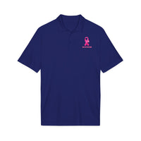 Breast Cancer Pink Ribbon “Stay in the Fight” Polo