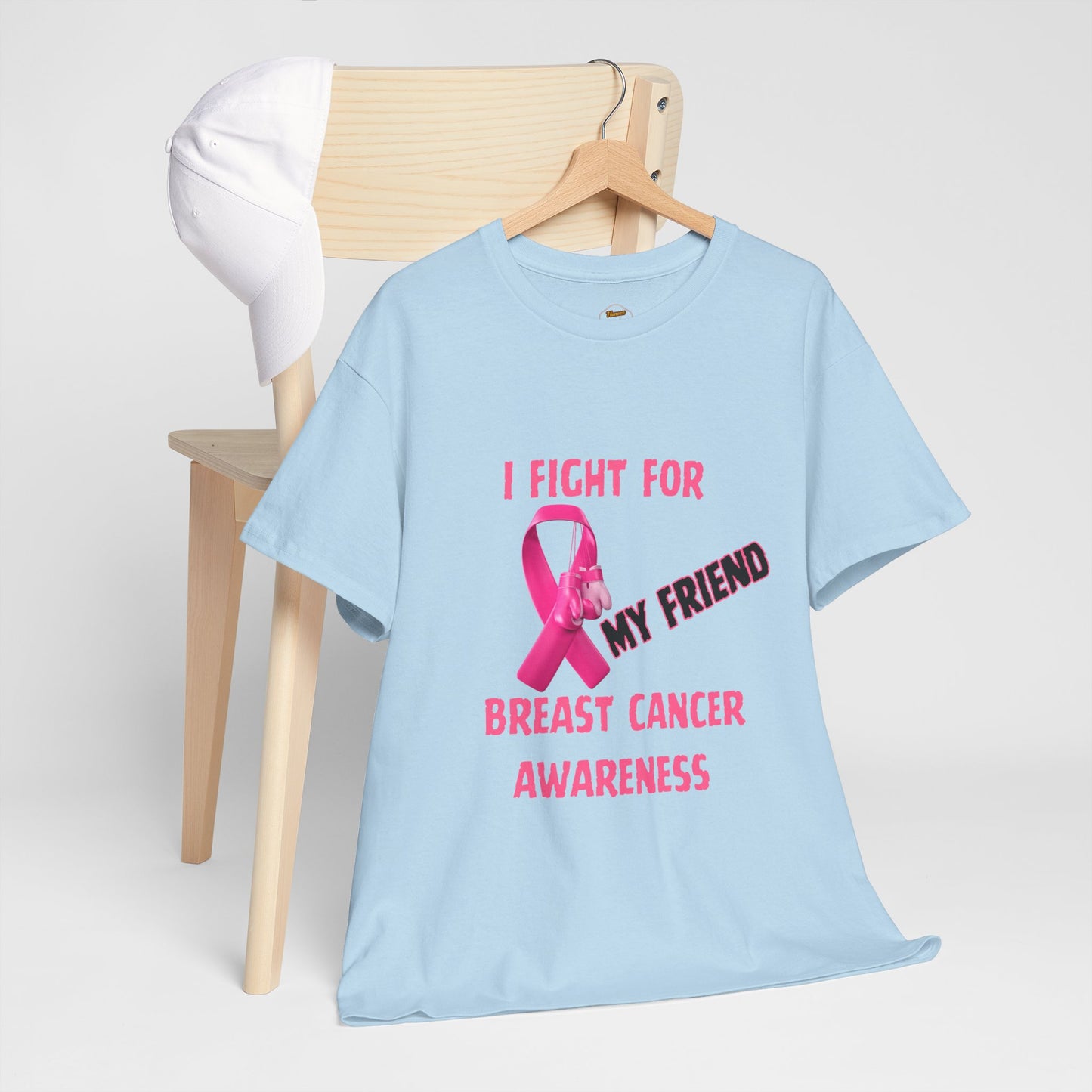 I Fight For My Friend Pink Ribbon Shirt