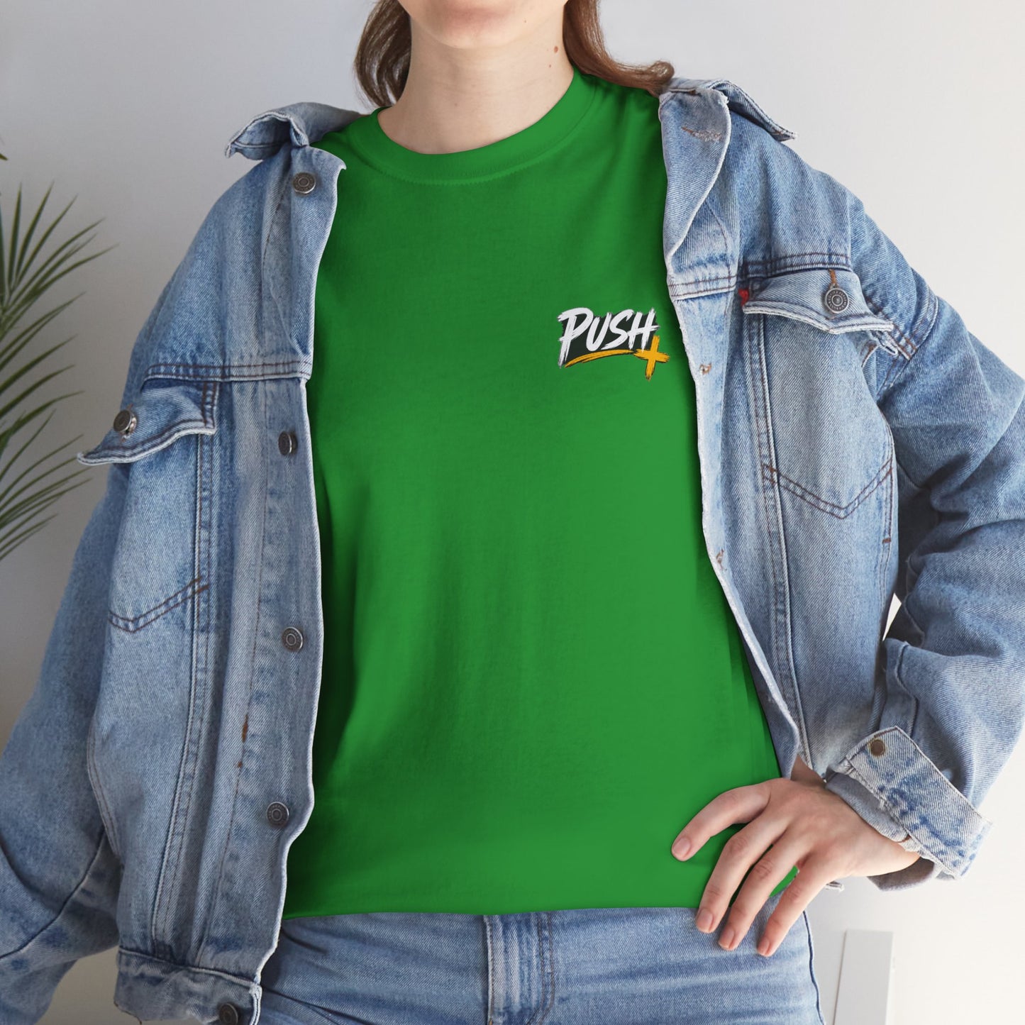 Push Pray Until Something Happens Front/Back Tee