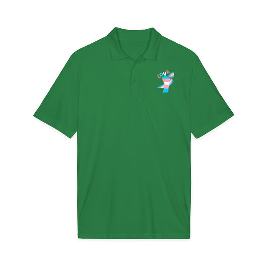 Trans Pride Fist Love Polo