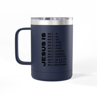Christian Jesus Is 15oz Tumbler - Black
