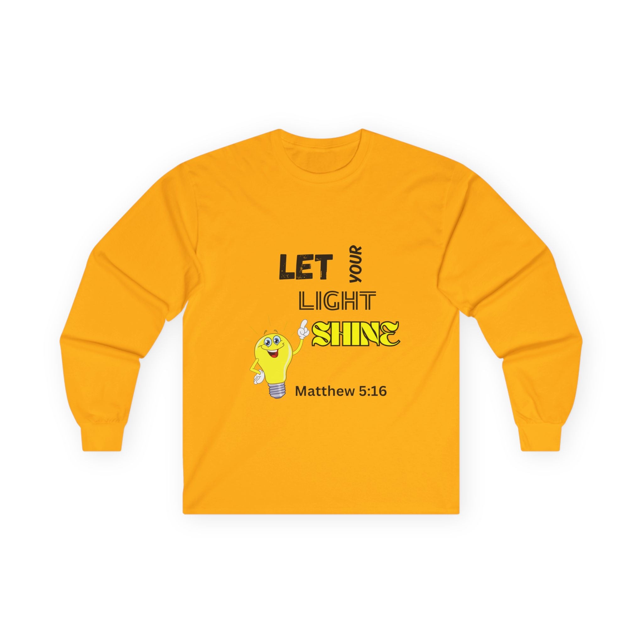 Let Your Light Shine Long Sleeve Tee