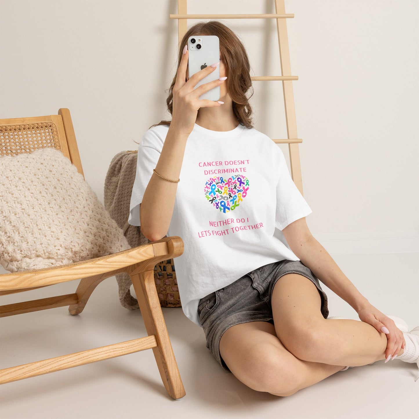 Cancer Doesn't Discriminate Support Tee