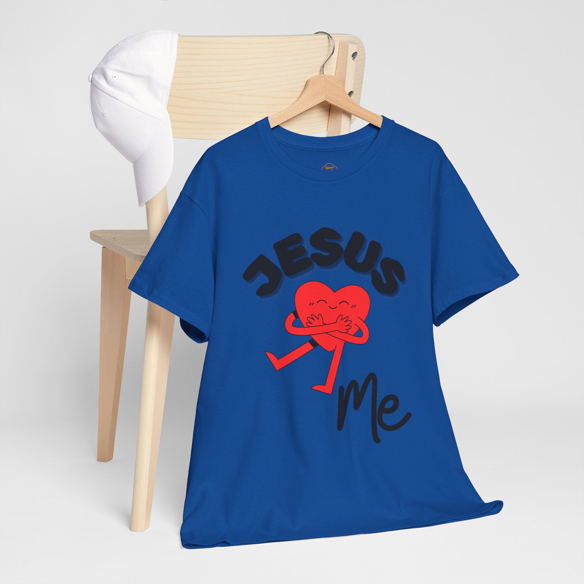 Jesus Loves Me Heart Tee – Cute Christian Faith Graphic T-Shirt