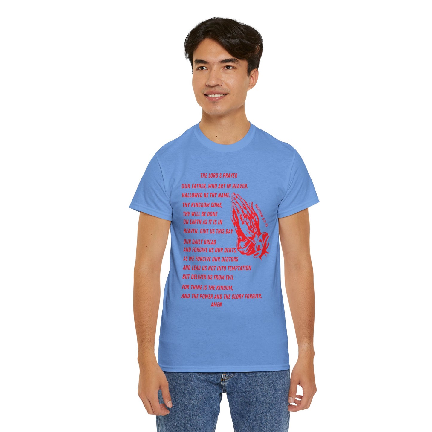 The Lord's Prayer T-Shirt - Red