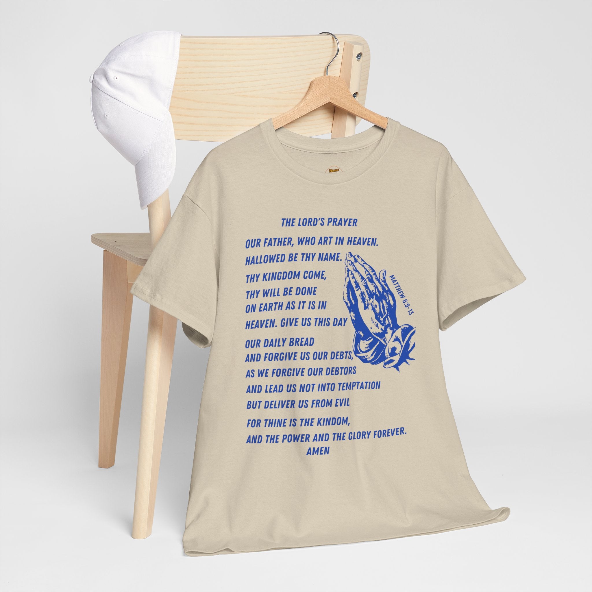 The Lord's Prayer T‑Shirt - Blue