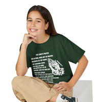 The Lord's Prayer Youth T-Shirt - White